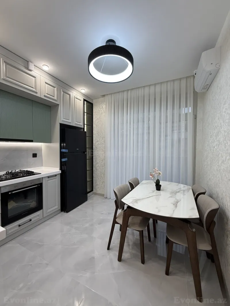 Satılır 3 otaqlı Mənzil Yeni tikili 90 m² Bakı, Xətai r., Həzi Aslanov m., Əhmədli — Mənzil, Bakı (6)