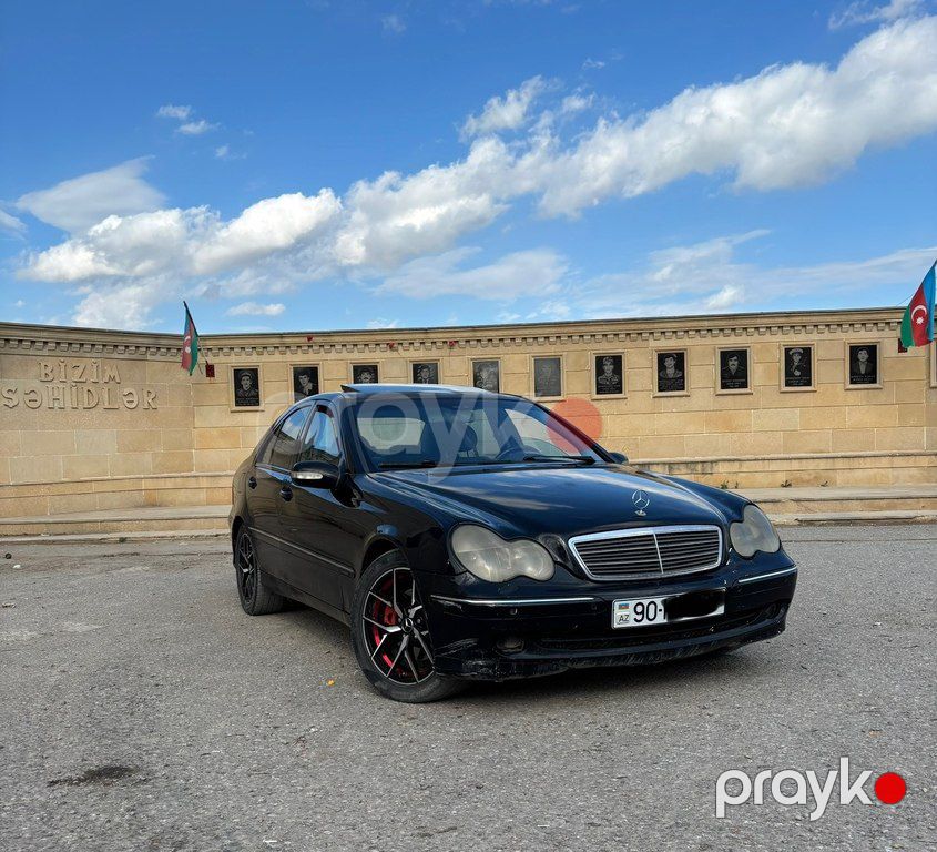 Mercedes C 320, 3.2 L, 2000 il, 247 000 km — Avtomobillər, Bakı (2)
