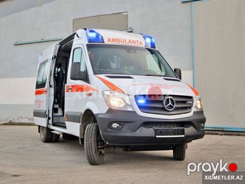 Ambulans, yardım — Bakı