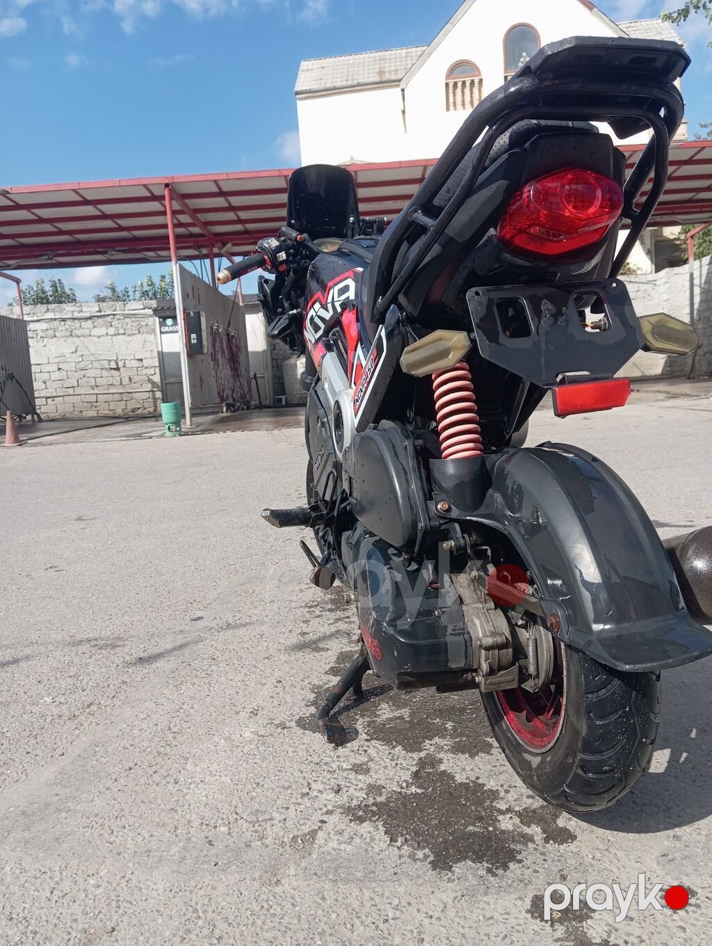 MVR şəhər tipli motosiklet - Kuzov: naked/street dizayn, qara rəngli — Mopedlər və skuterlər, Digah (5)