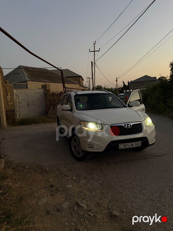 Hyundai Santa Fe, 3.5 L, 2011 il, 260 000 km — Avtomobillər, Bakı (3)
