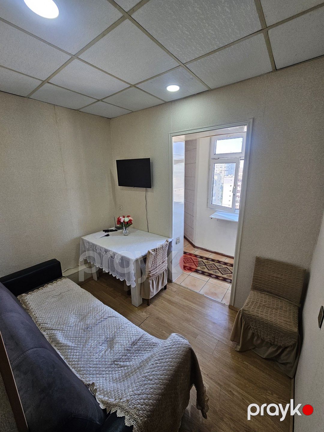 İcarəyə verilir 1 otaqlı köhnə tikili 42 m² — Mənzil, Bakı (6)