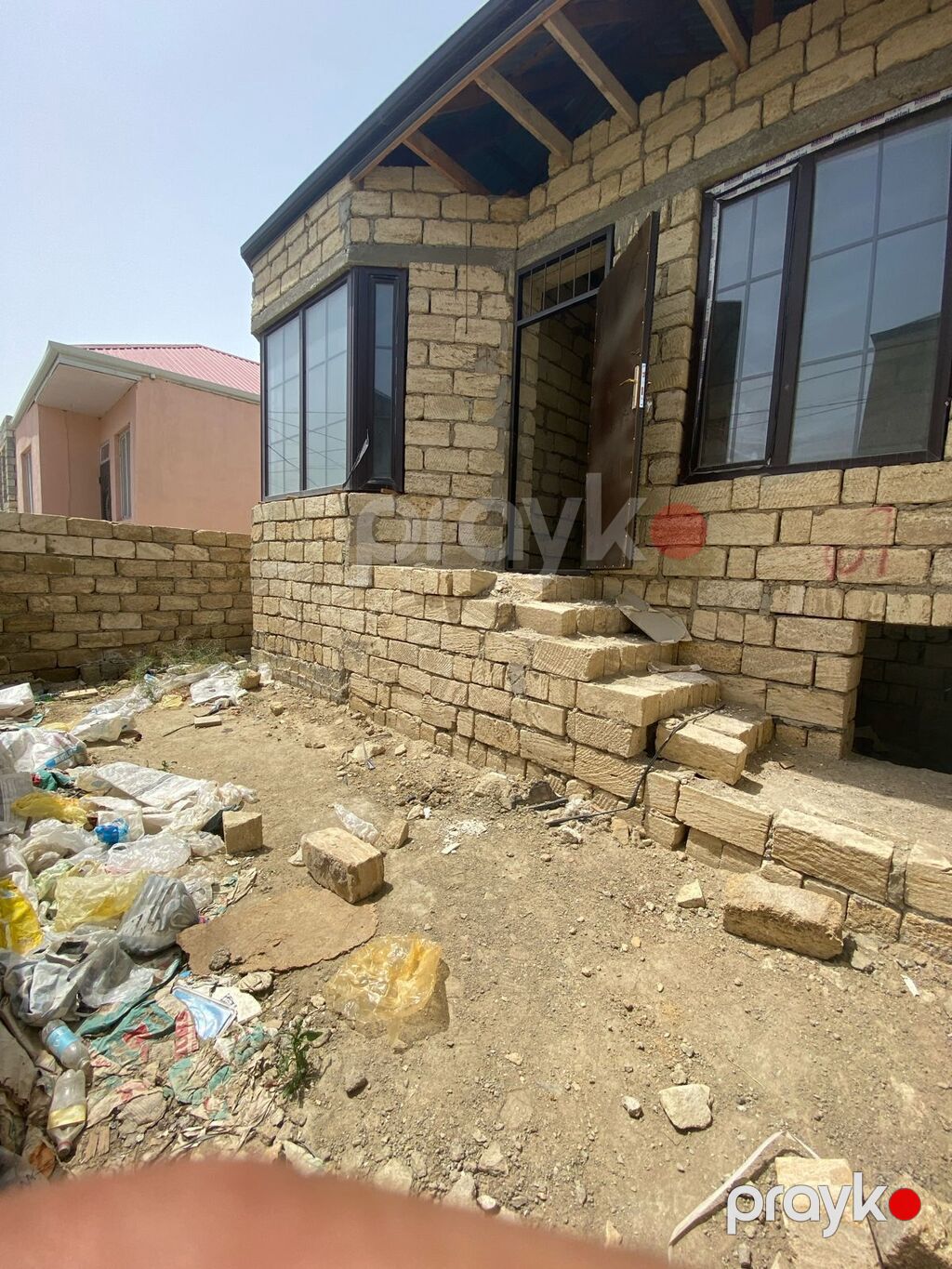 3 otaqlı, 76 kv. m, Təmirsiz — Ev, villa, Masazır (10)