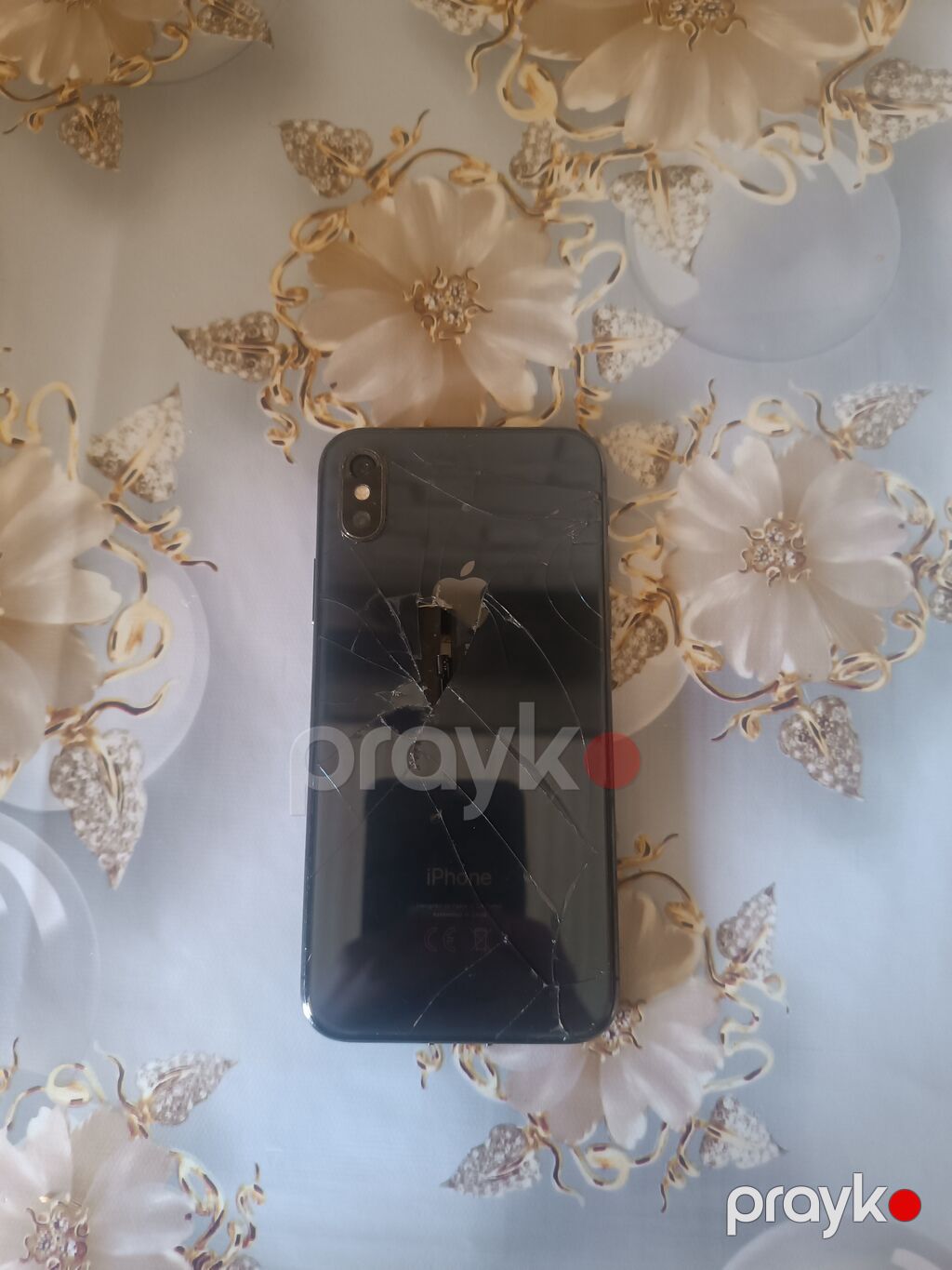 IPhone X, 64 GB, Space Gray, Qırıq — Apple iPhone, Bakı (2)