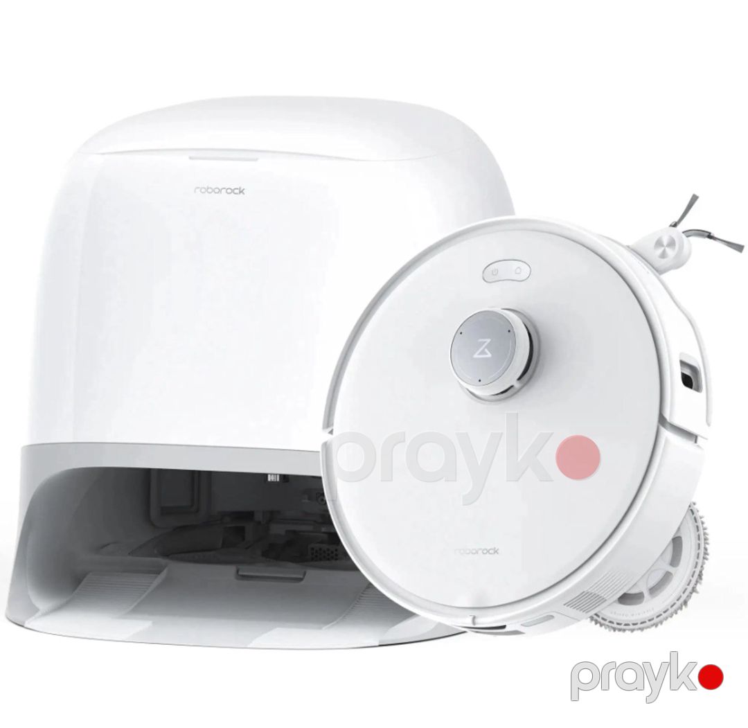 Robot tozsoran Roborock Qrevo CurvC White — Ev texnikası, Bakı (3)