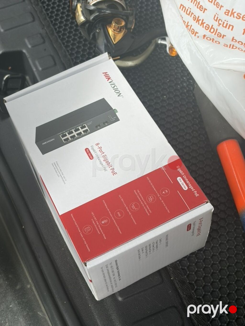 Hikvision DS-3T0510HP-E/H(S) – 8 Portlu Gigabit Unmanaged PoE Switch — Şəbəkə və server avadanlığı, Xırdalan (3)