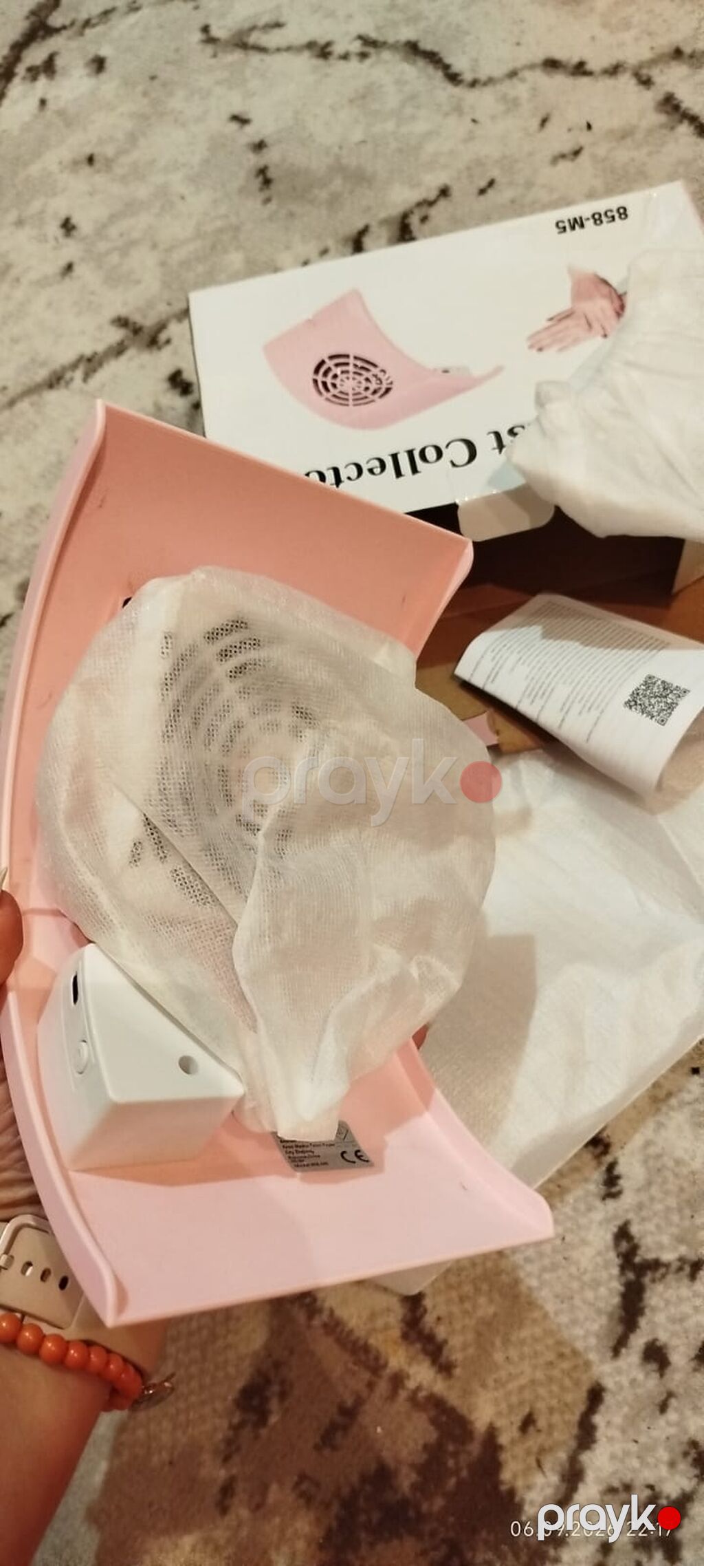 Manikür üçün dırnaq tozu toplayıcı – model 858-MS - Rəng: açıq — Digər, Bakı (5)