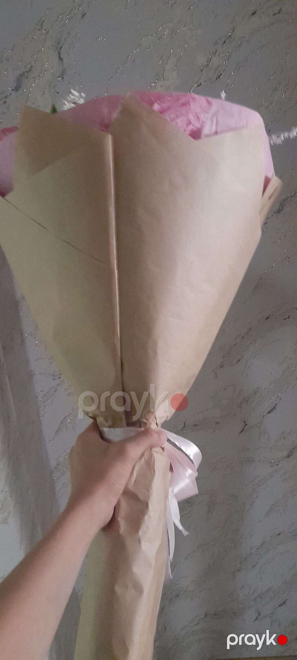 Gül dəstəsi – romantik çəhrayı tonlarda - Kompozisiya: çoxlu sayda — Çiçəklər, Bakı (2)