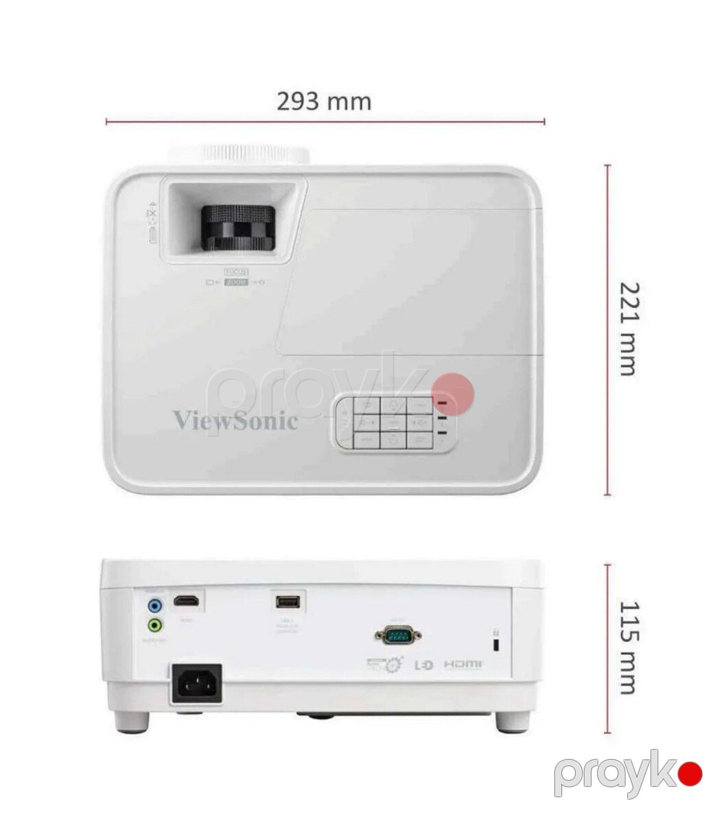 Proyektor ViewSonic LS500WHe — Səs texnikası, Bakı (9)