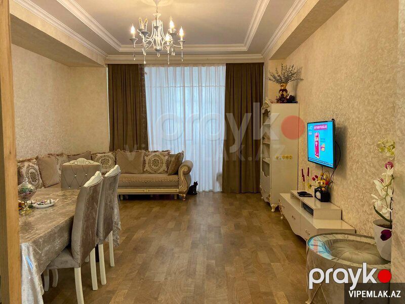 Xətai rayonunda 2 otaqlı Yeni tikili Satılır, 90 m² — Mənzil, Bakı (2)