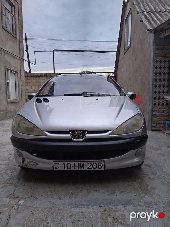 Peugeot 206, 1.6 L, 2002 il, 237 580 km — Avtomobillər, Bakı (2)