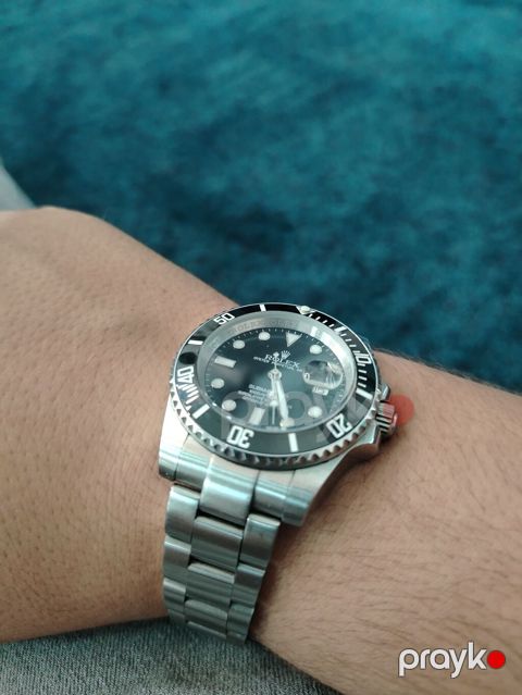 İşlənmiş, Qol saatı, Rolex, rəng - Qara — Bakı