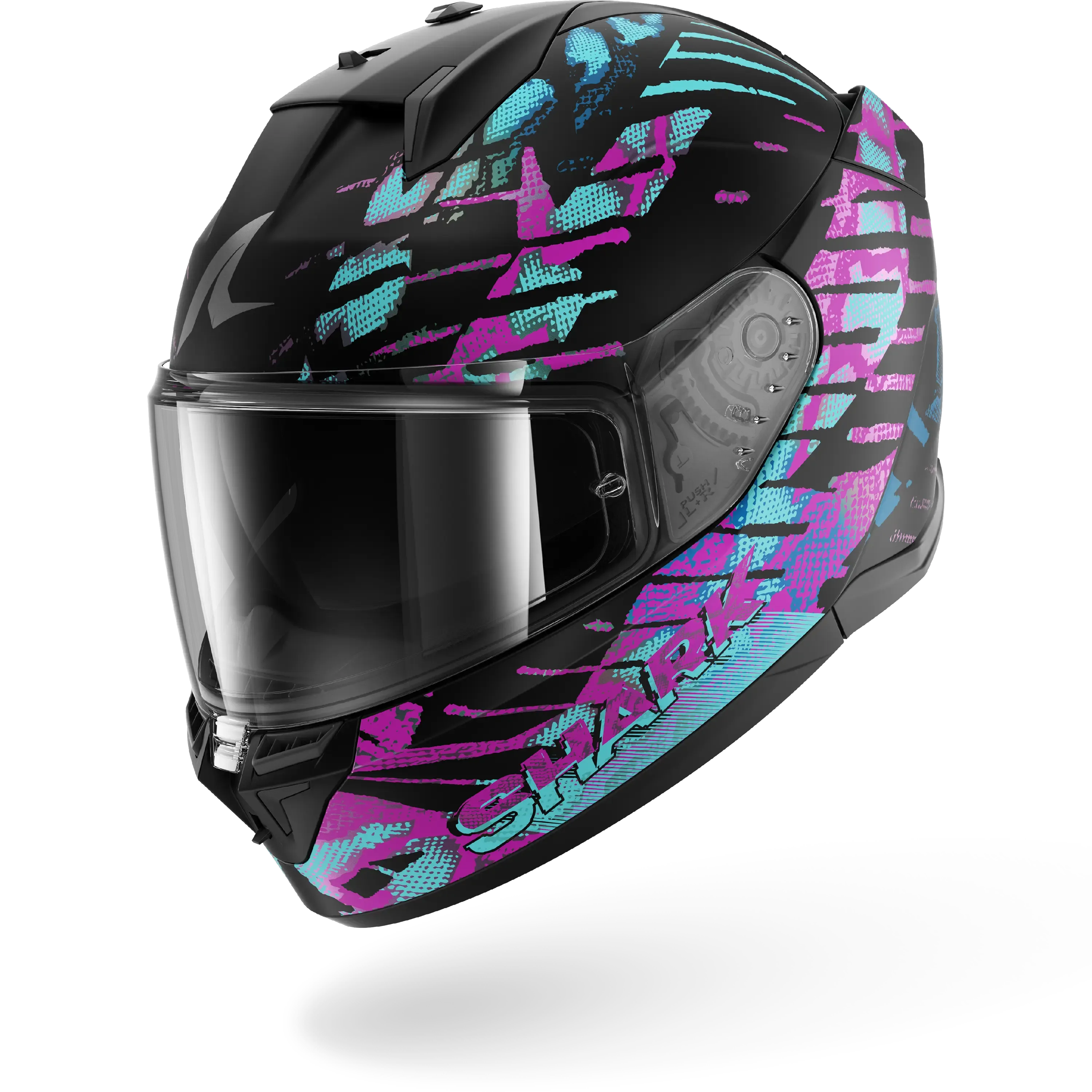 Dəbilqə Shark D-skwal 3 Reptaıa Mat Black Cameleon Black, M (HE0913EKXKM) — Bakı