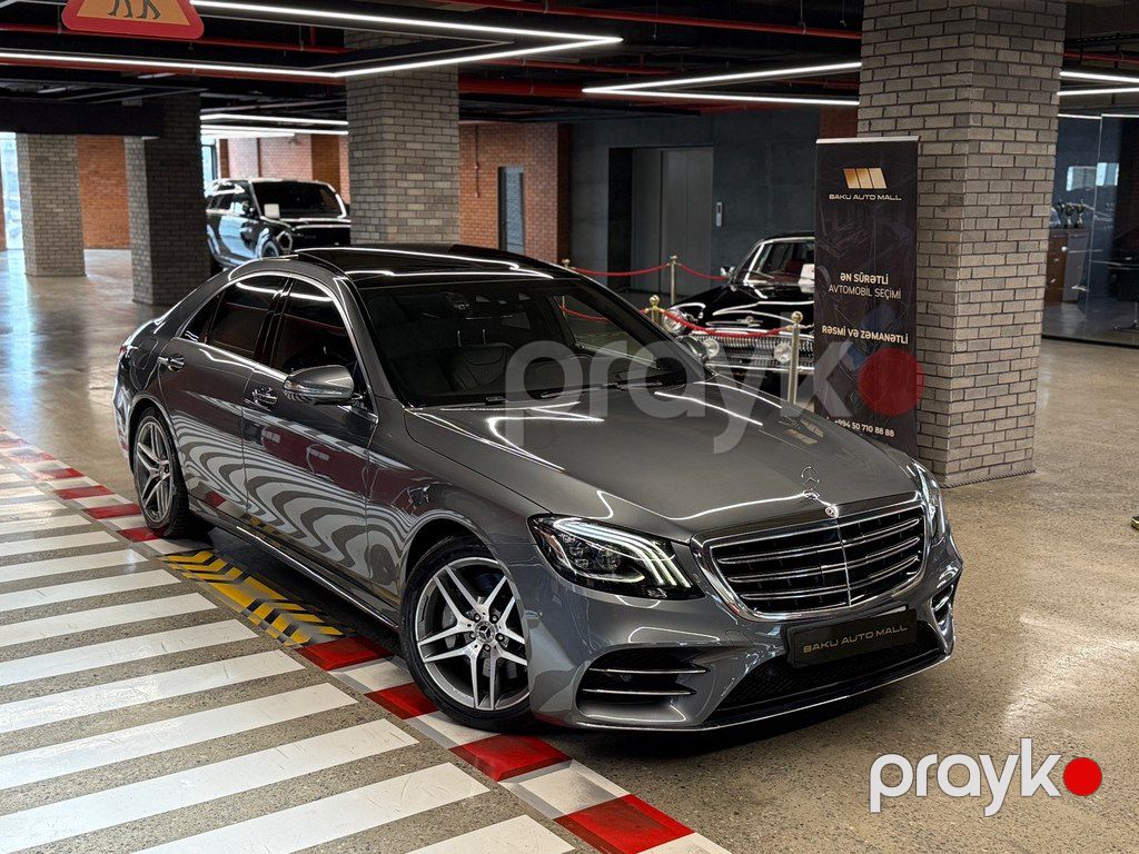 Mercedes S 350 d, 2.9 L, 2018 il, 195 000 km — Avtomobillər, Bakı (2)