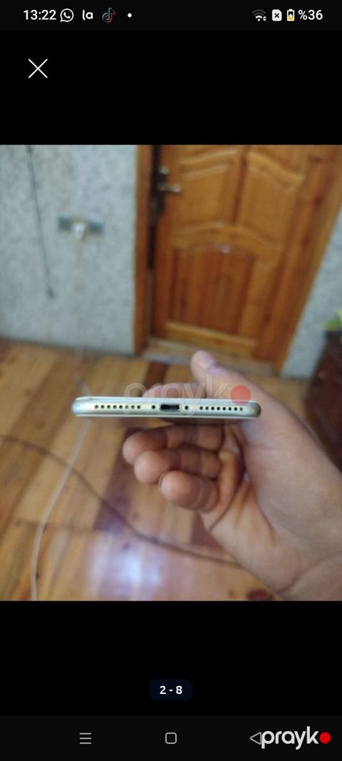 IPhone 7 Plus, Qızılı, Barmaq izi — Saatlı