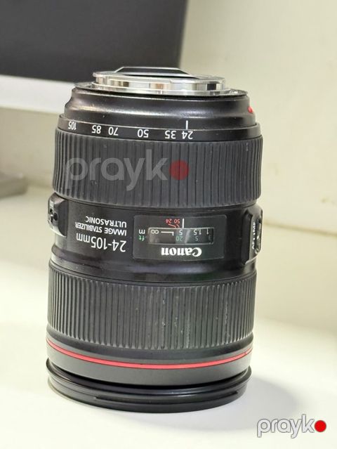 Canon EF 24-105mm f/4 L IS USM obyektiv - Fokus məsafəsi: 24–105 mm — Bakı