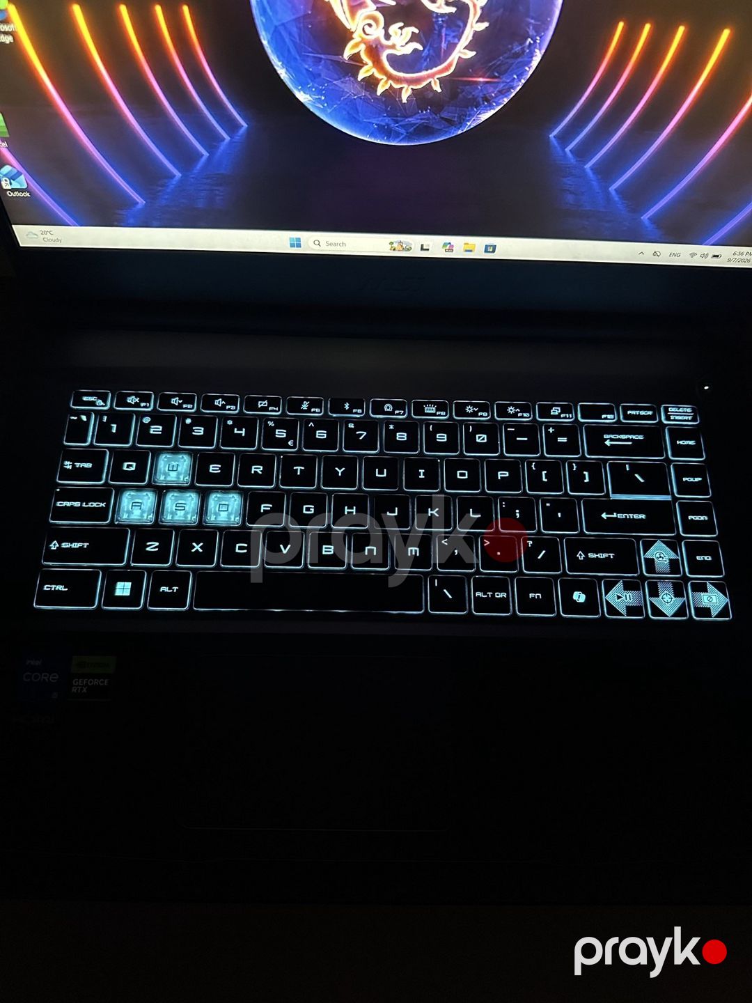 Msı Thin 15 B13UCX i5-13420H RTX 2050 4GB 16GB 144Hz — Noutbuklar, Bakı (3)