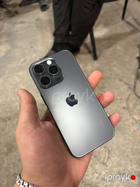IPhone 16 Pro, 128 GB, Black Titanium, Simsiz şarj — Bakı