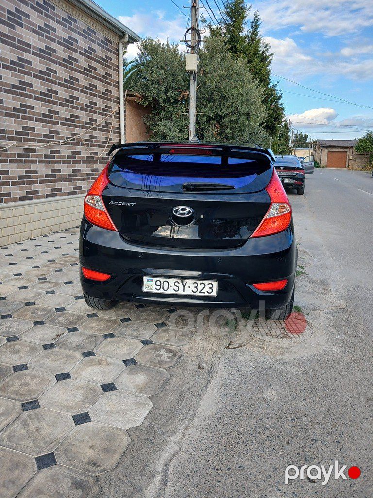 Hyundai Accent, 1.6 L, 2013 il, 197 000 km — Avtomobillər, Bakı (2)