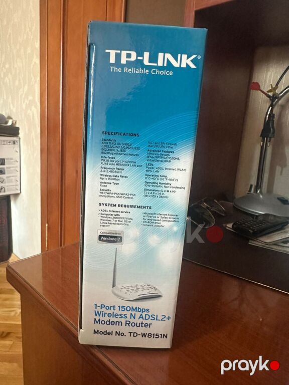 Modem "TP-Link" — Şəbəkə və server avadanlığı, Bakı (3)