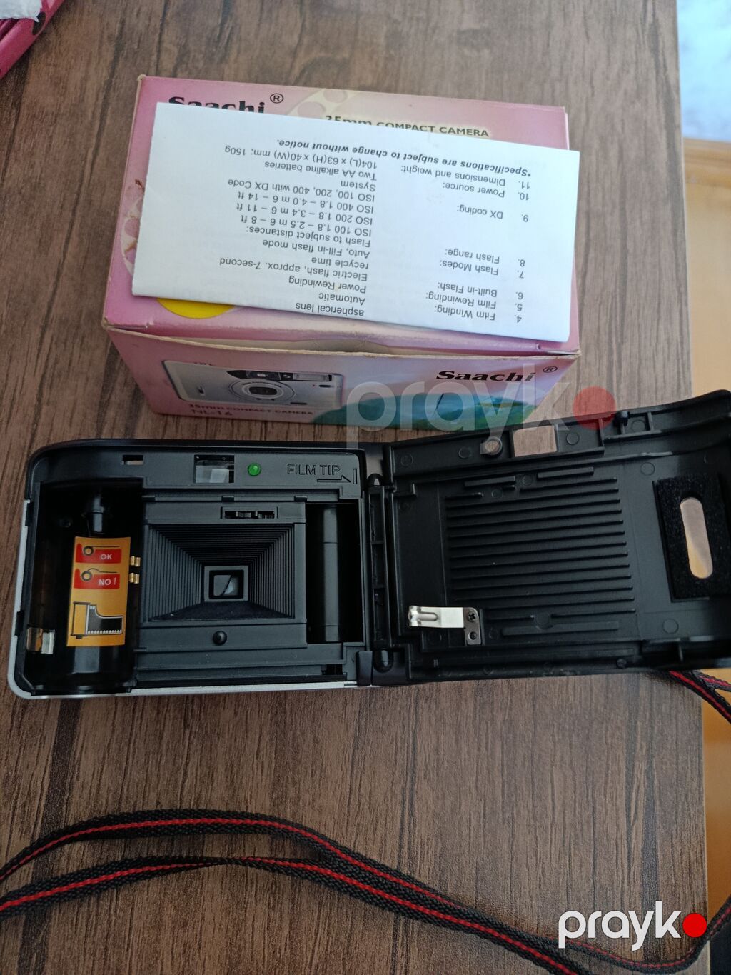 Saachi NL-16 35mm Kompakt Fotoaparat Xüsusiyyətlər: - 35mm film ilə — Fotoaparat, Gəncə (2)