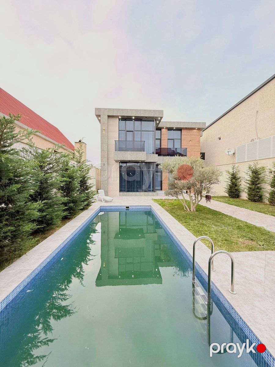 Satılır 4 otaqlı həyət evi/bağ evi 250 m² — Ev, villa, Bakı (2)