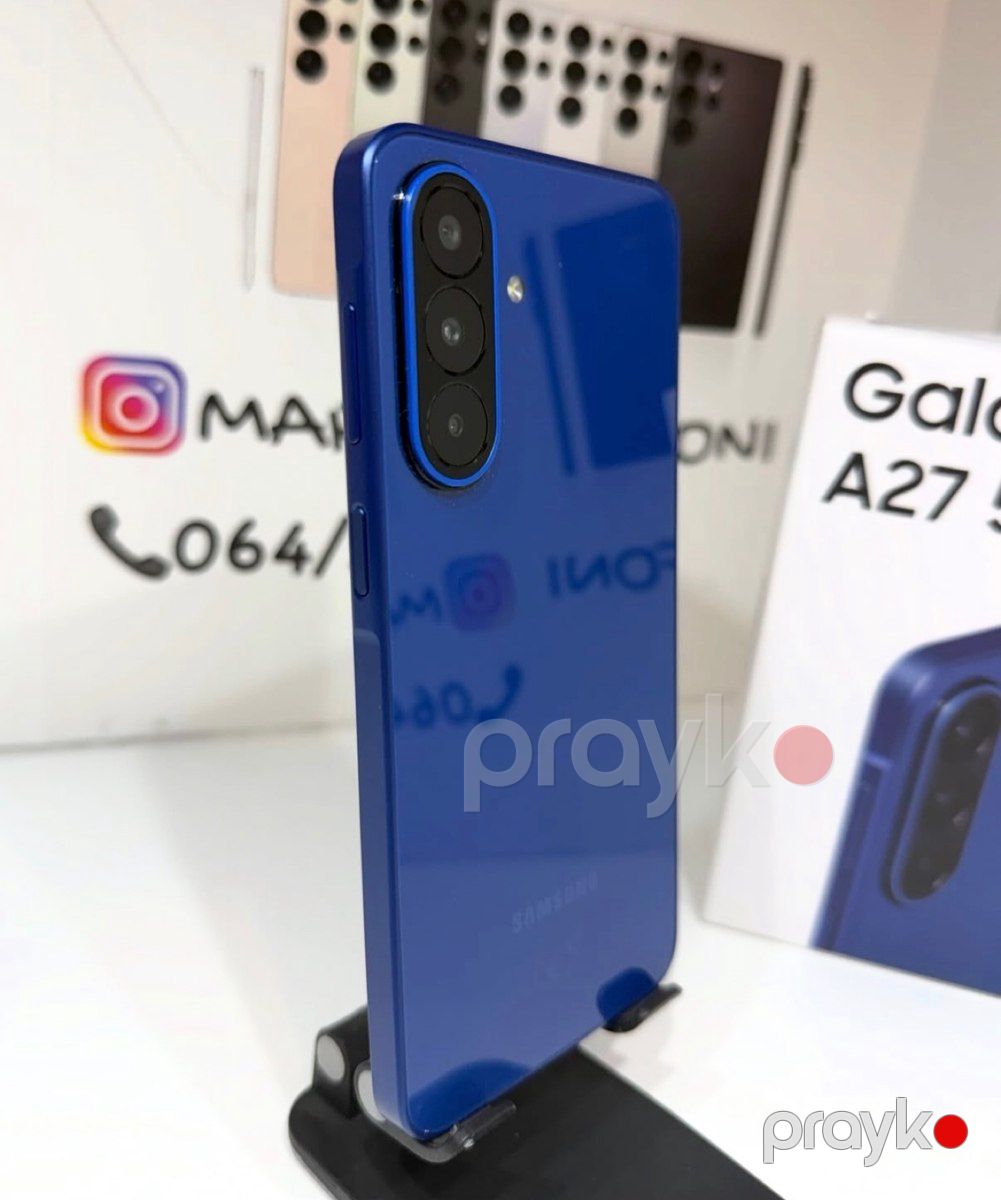 Samsung Galaxy A27 Blue 128GB/6GB — Smartfonlar, Bakı (4)