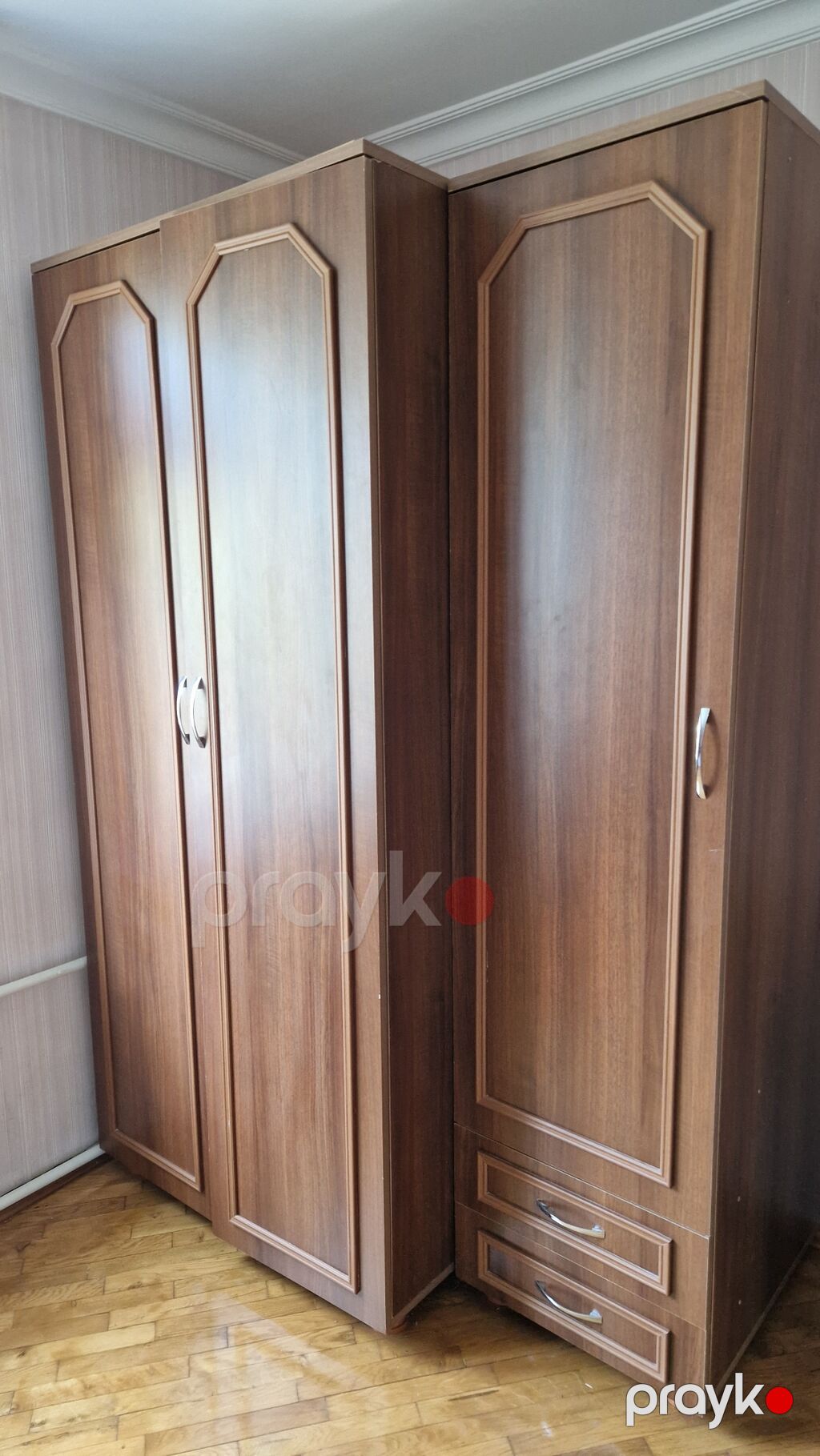Mebel: Ikili paltar şkafı dəsti Təsvir: - Material: Laminat/MDF — Şkaflar, Bakı (2)