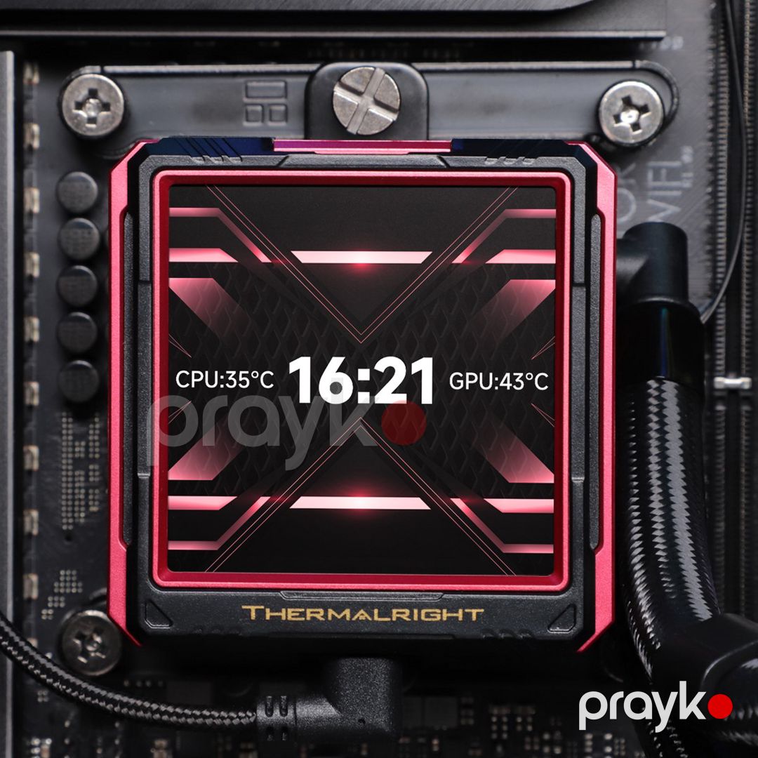 Cooler Cpu Thermalright Frozen Warframe 360 Ultra BK Argb — Kompüterlər və noutbuklar, Bakı (7)