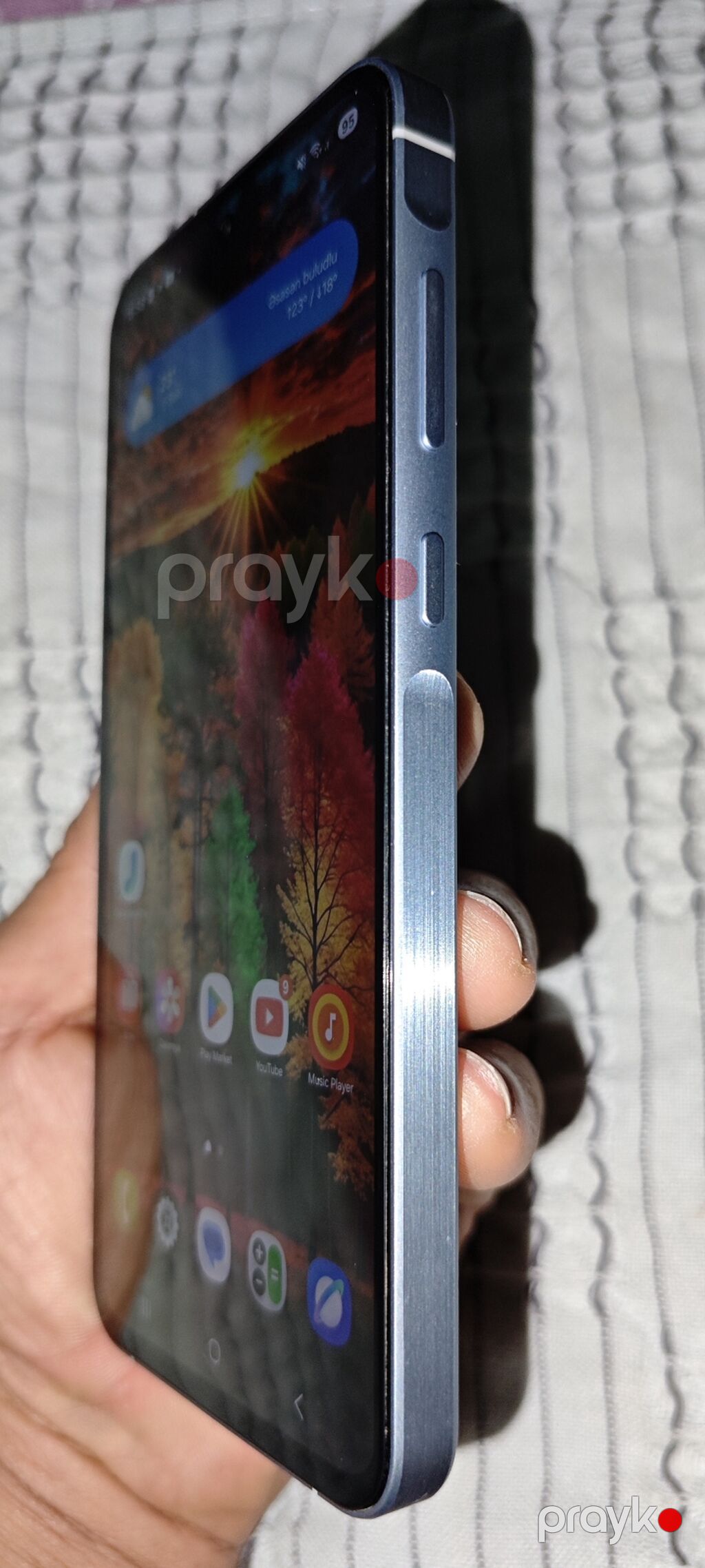 Samsung Galaxy A55 5G, 256 GB, rəng - Ağ, İki sim kartlı — Samsung, Bakı (2)