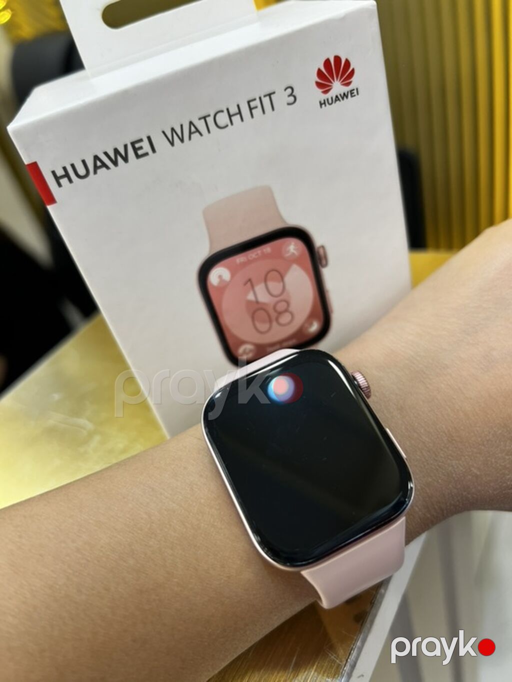 Huawei Watch Fit 3 – zərif çəhrayı rəngdə smart saat İşlədilməyib — Ağıllı saatlar, Bakı (4)