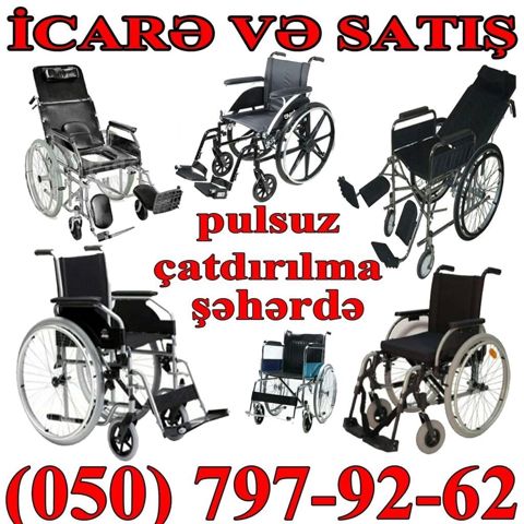 Məhsul: Sanitar funksiyalı əlil arabaları – icarə və satış Təsvir — Bakı