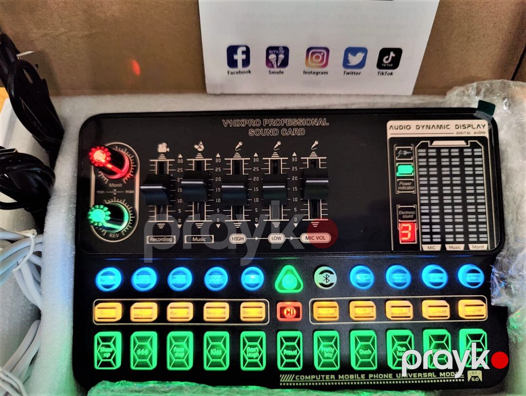 Leedor V10X Pro + BM800 Mikrofon dəsti — Səs texnikası, Bakı (4)
