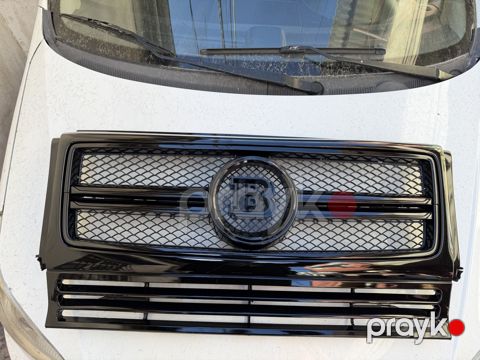 "Mercedes Brabus G class" radiator barmaqlığı — Bakı