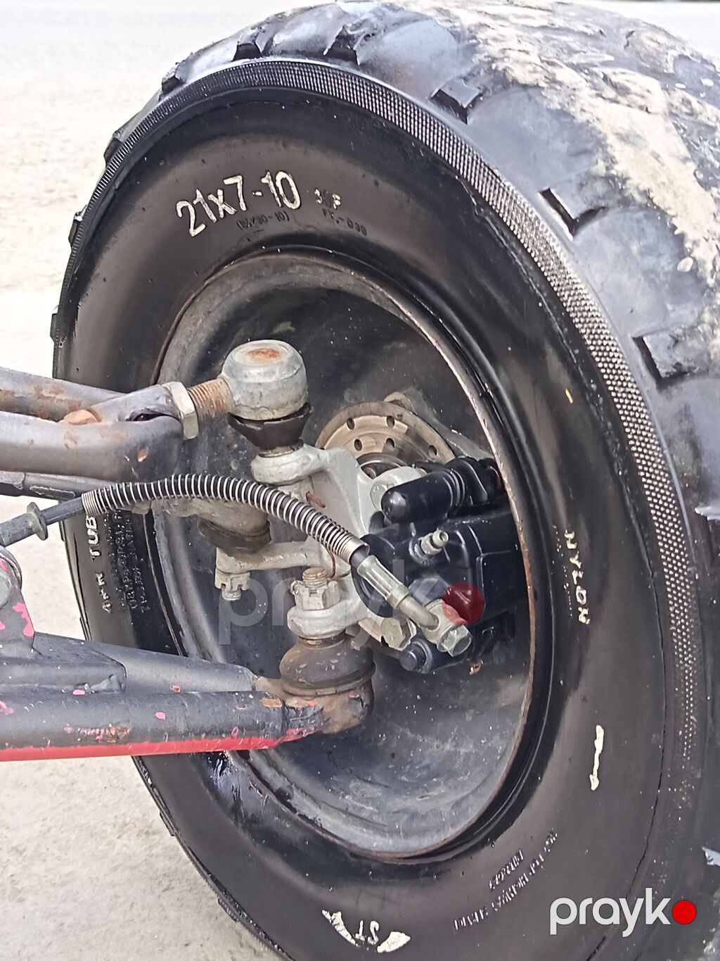 ATV / Kvadrovelosiped – mavi rəng - 4 təkərli off-road kvadro, ön — Kvadrosikllər və baqqilər, Xudat (3)