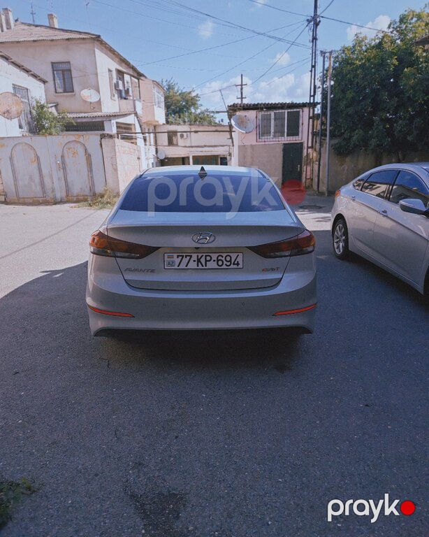 Hyundai Avante, 1.6 L, 2016 il, 108 916 km — Avtomobillər, Bakı (2)