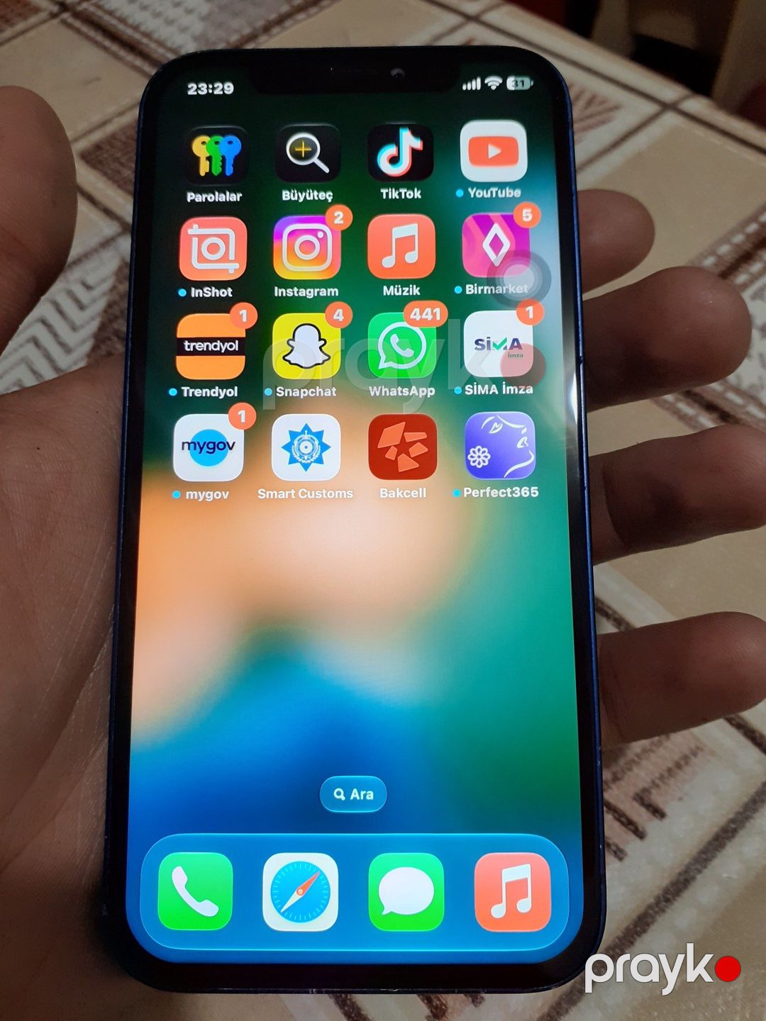 Apple iPhone 12 Blue 64GB/4GB — Smartfonlar, Bakı (4)