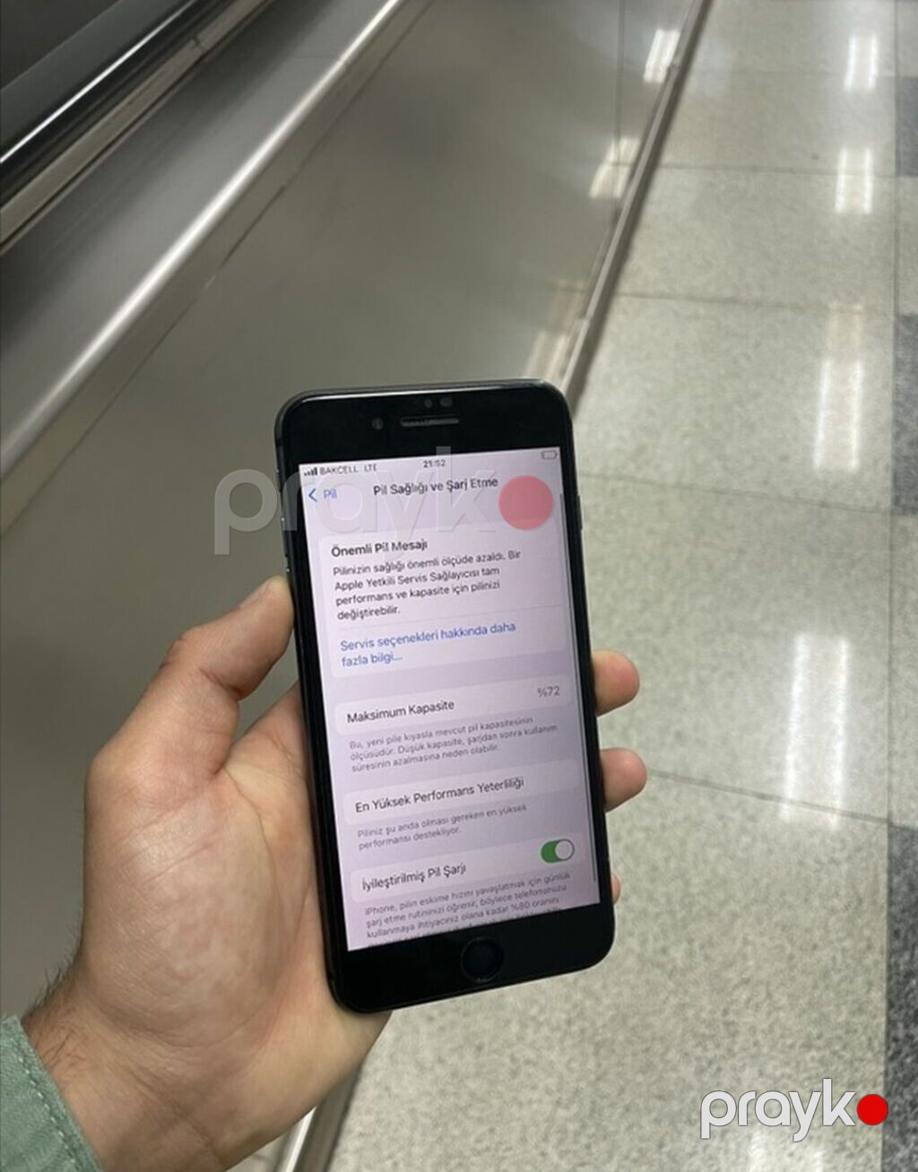 IPhone 8 Plus, 256 GB, Qara, Barmaq izi, Simsiz şarj — Apple iPhone, Xaçmaz (7)