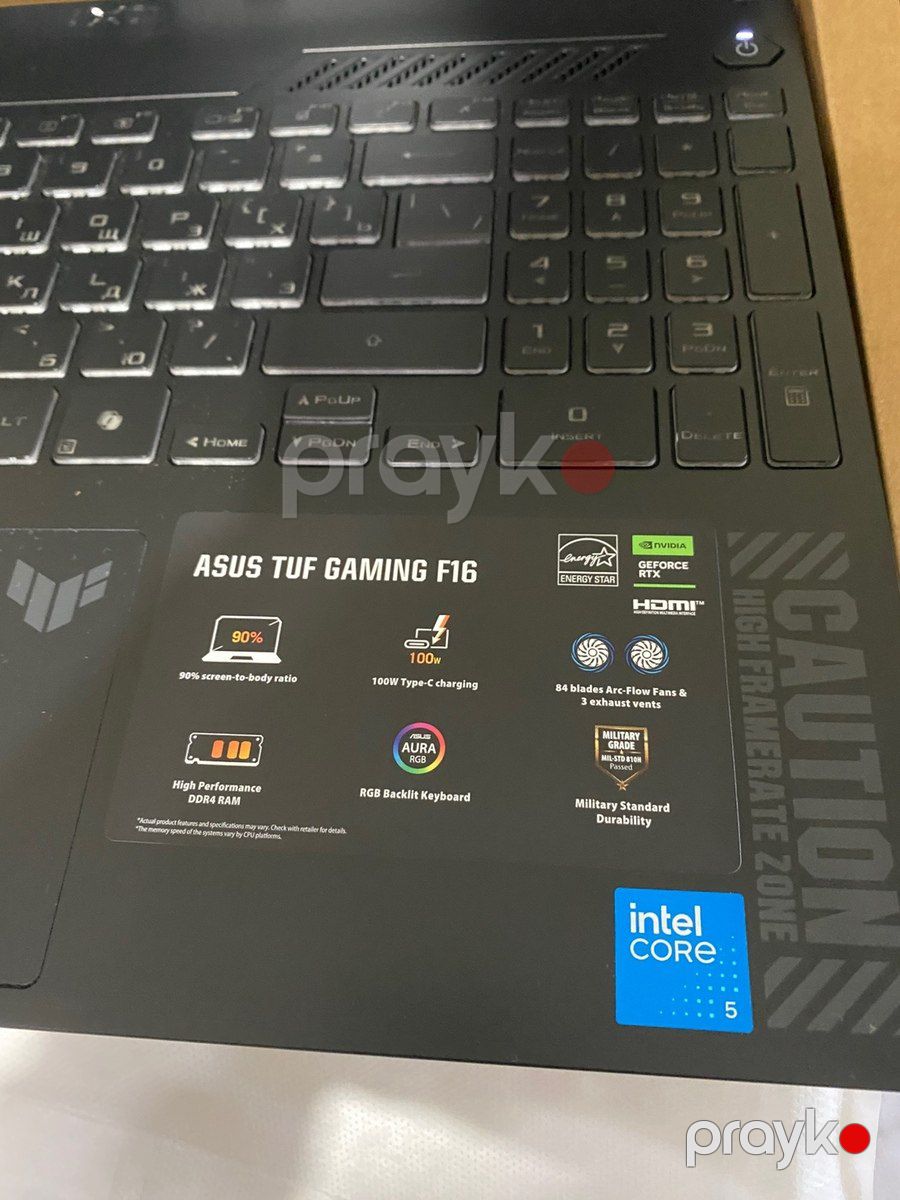 Noutbuk Asus Tuf F15 Core 5 — Noutbuklar, Bakı (6)