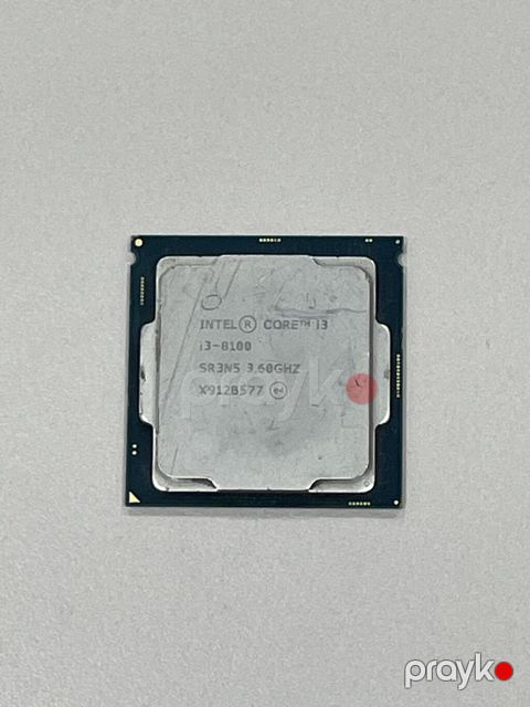 Prosessor Intel Core i3 i3-8100, 3-4 GHz, 4 nüvə, İşlənmiş — Bakı