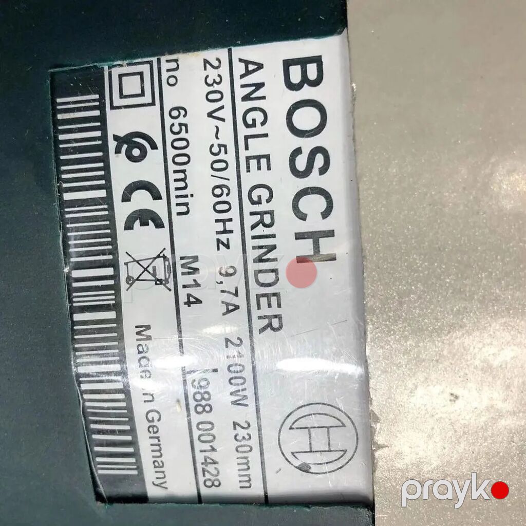 Bosch Professional GWS 2000 bucaqslayderi (Angle Grinder) Texniki — Zımpara maşınları, Digah (2)