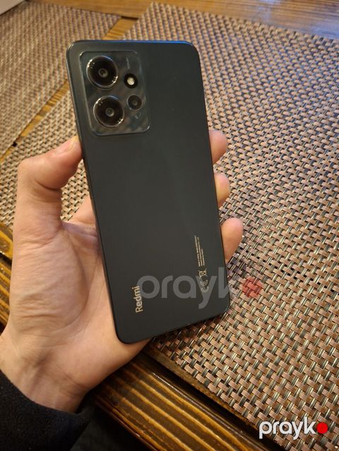 Redmi Note 12, 128 GB, rəng - Qara, Barmaq izi — Bakı