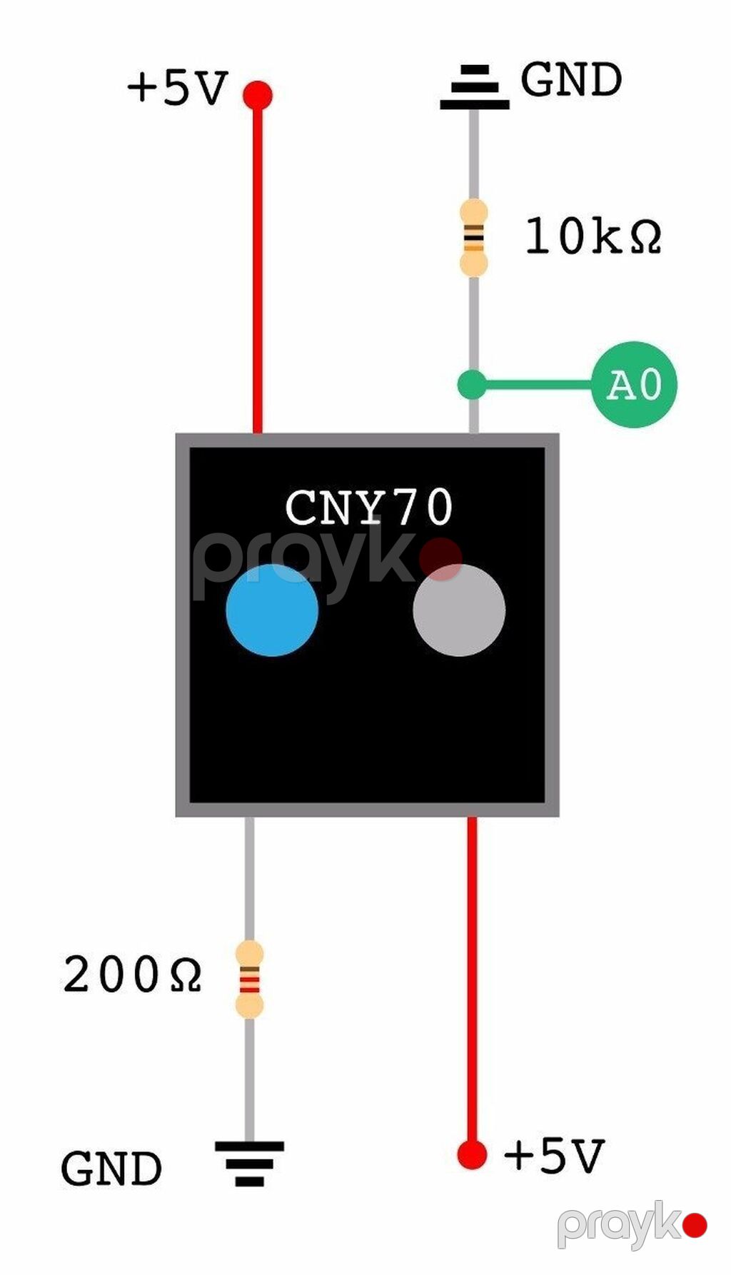 Kateqoriya: Sensorlar Xətt - Cisim - Məsafə Məhsul: CNY70 — Avtomobil elektrikası, Bakı (2)