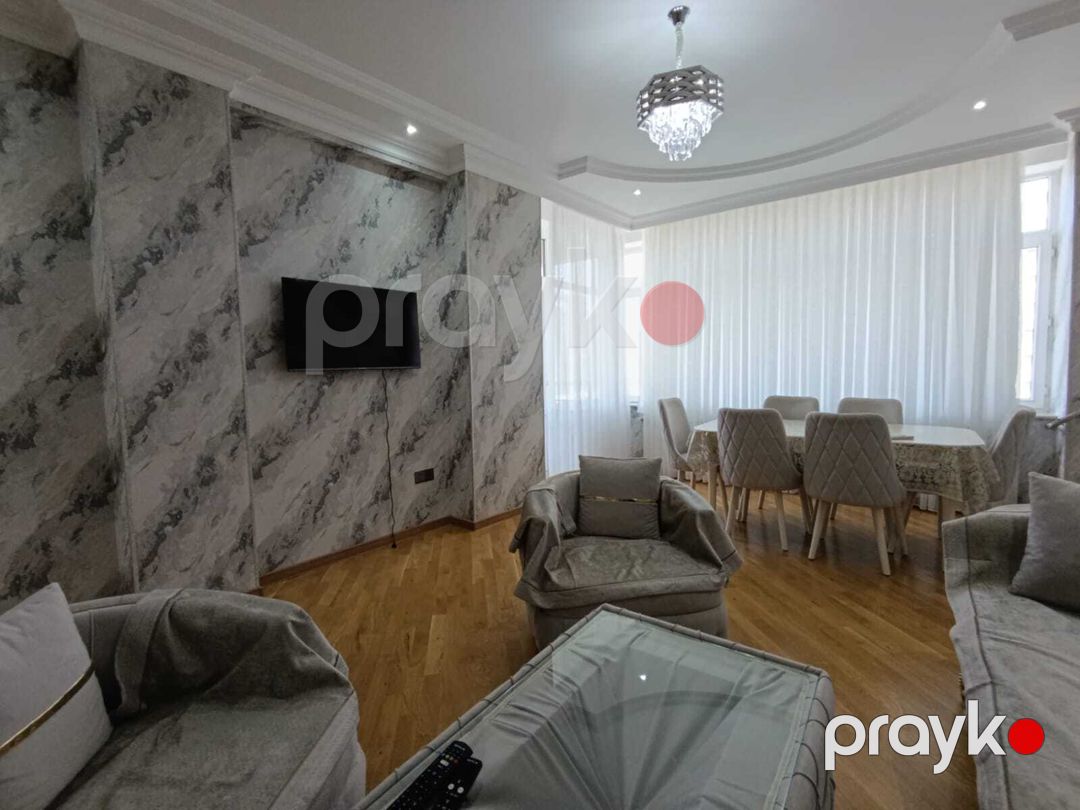 İcarəyə verilir 3 otaqlı yeni tikili 135 m² — Mənzil, Bakı (8)