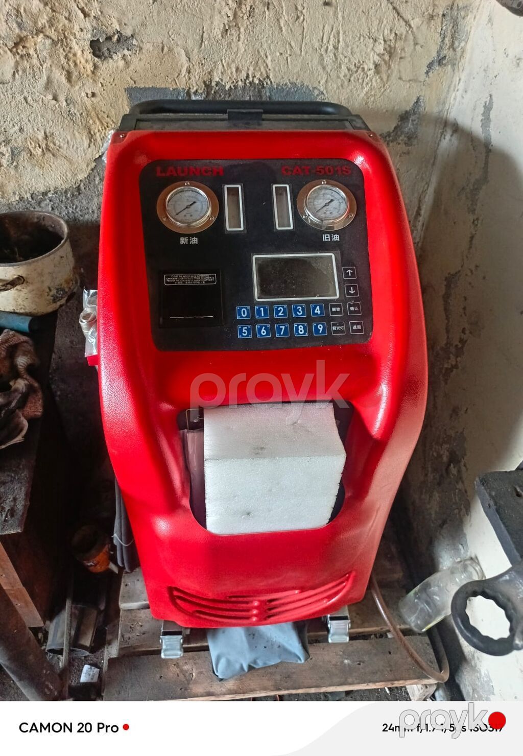Launch CAT-501S – avtomatik transmissiya yağı dəyişmə və yuma aparatı — Avtoxidmət üçün, Bakı (2)