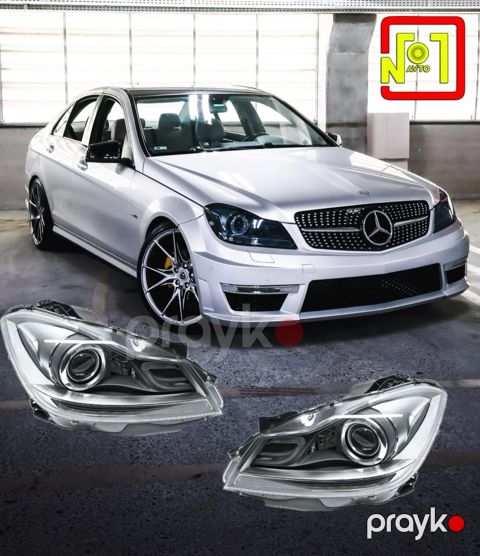 Mercedes W204 faraları — Bakı