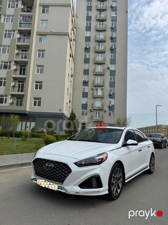 Hyundai Sonata, 2.0 L, 2018 il, 103 400 km — Avtomobillər, Bakı (3)
