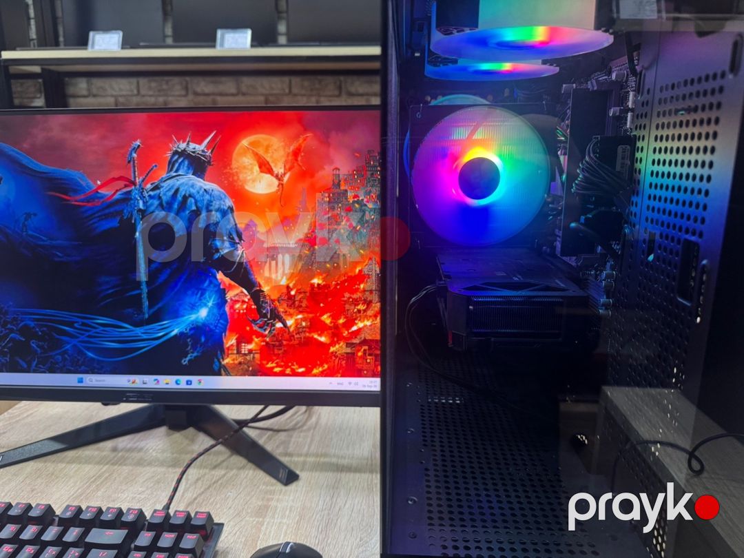 Gamıng kompyuter RTX 5060 8GB 240Hz monitor — Masaüstü kompüterlər, Bakı (2)