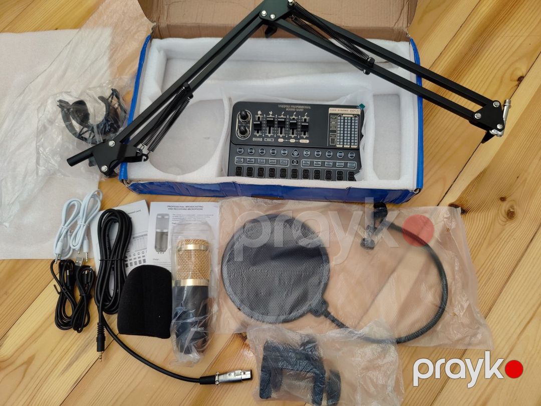 Leedor V10X Pro + BM800 Mikrofon dəsti — Səs texnikası, Bakı (3)