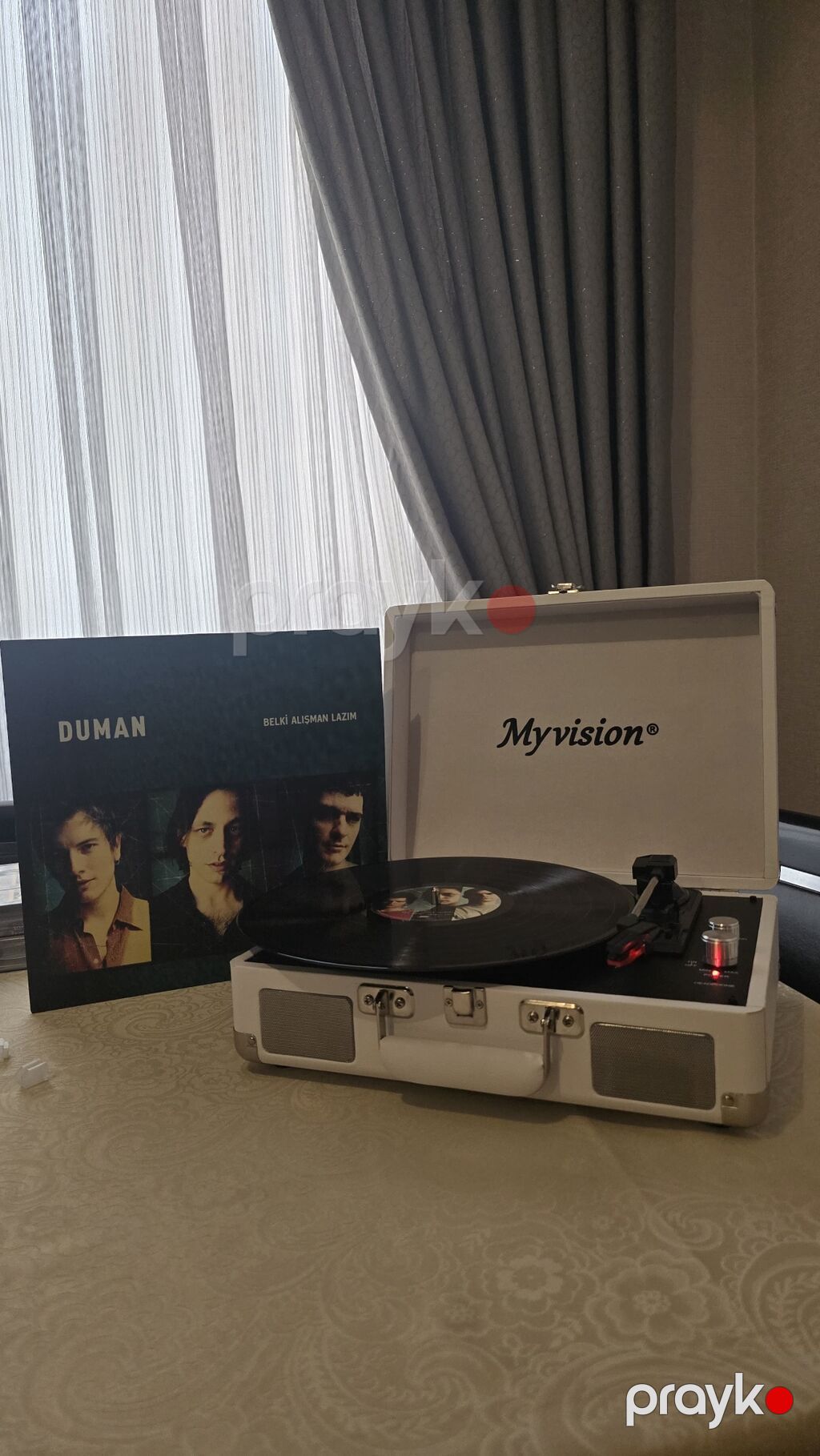 MyVision brendli portativ vinil pleyer (çəkmə çamadan dizaynı) — Vinil proqreslər və aksesuarlar, Bakı (2)
